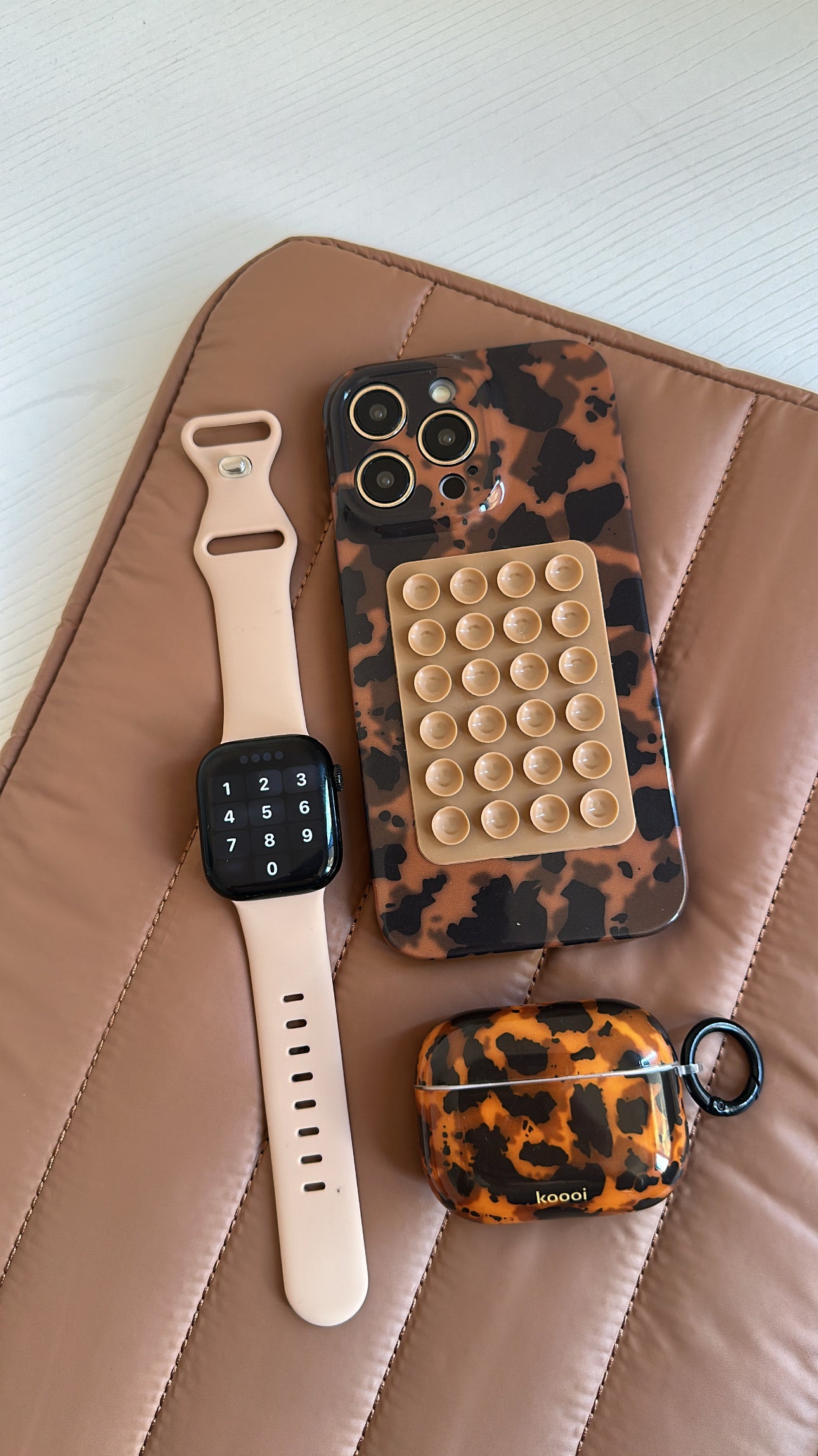 Case AirPods Leopard