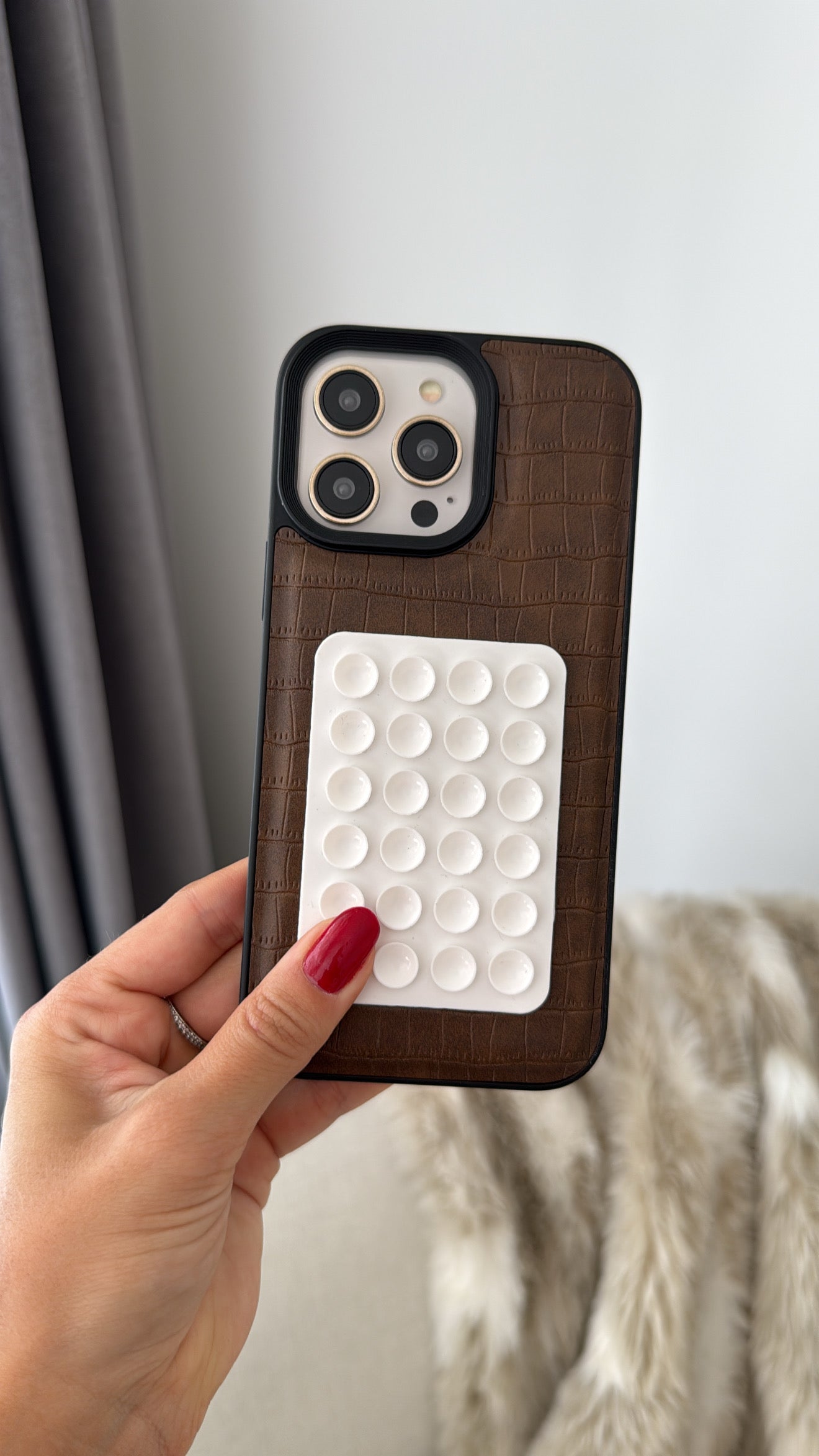 Case Leather Toffee Glow