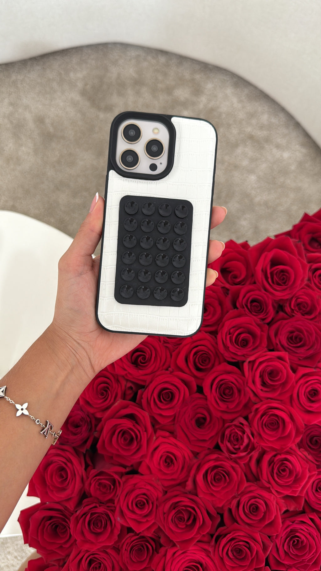 Case Leather White