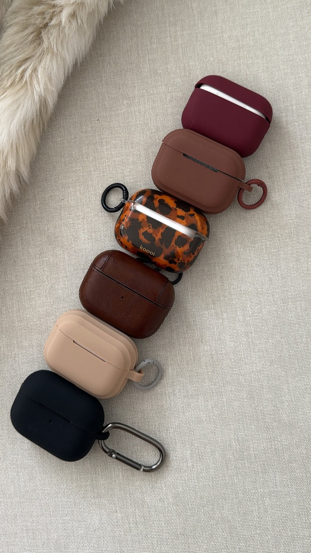 Case AirPods Walnut