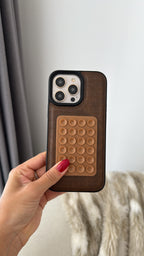 Case Leather Toffee Glow