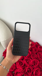 Case Leather Black Mist