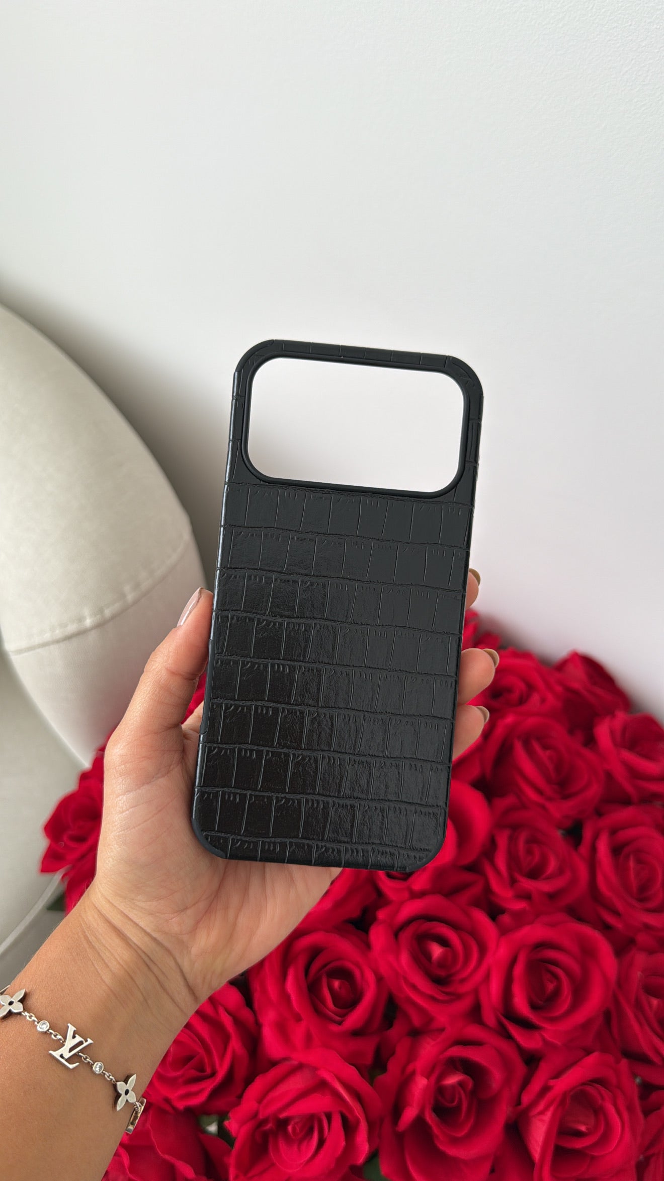 Case Leather Black Mist