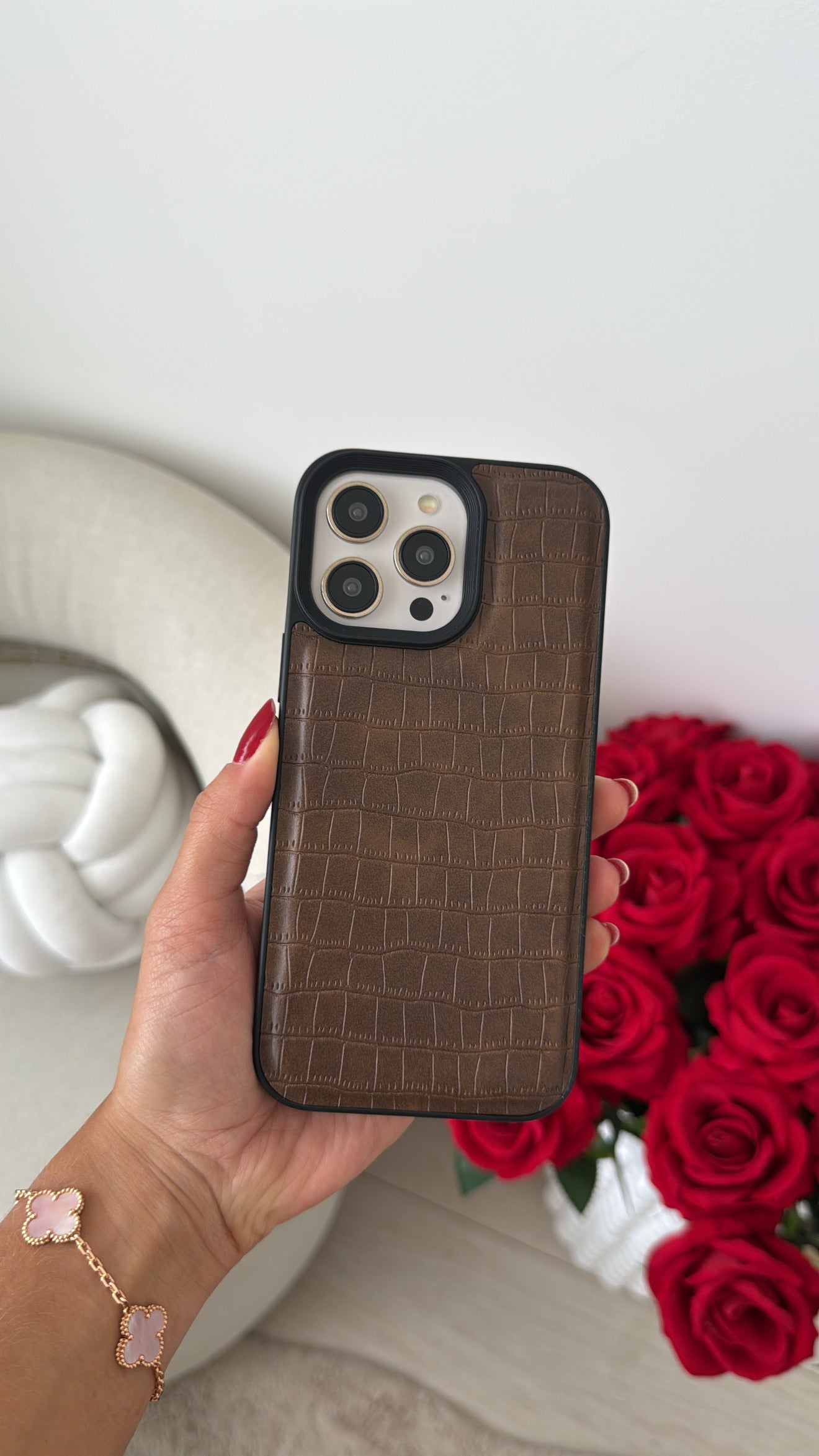 Case Leather Toffee Glow