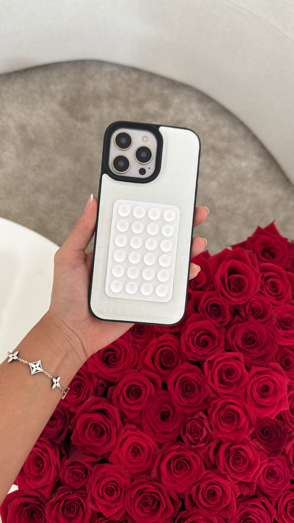 Case Leather White