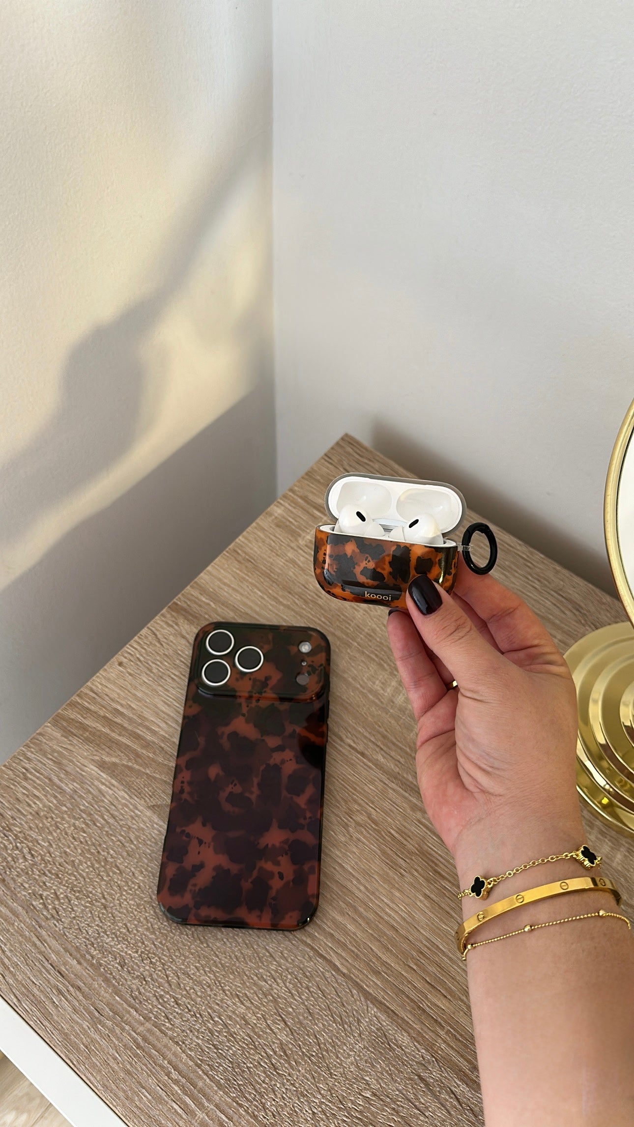 Case AirPods Leopard