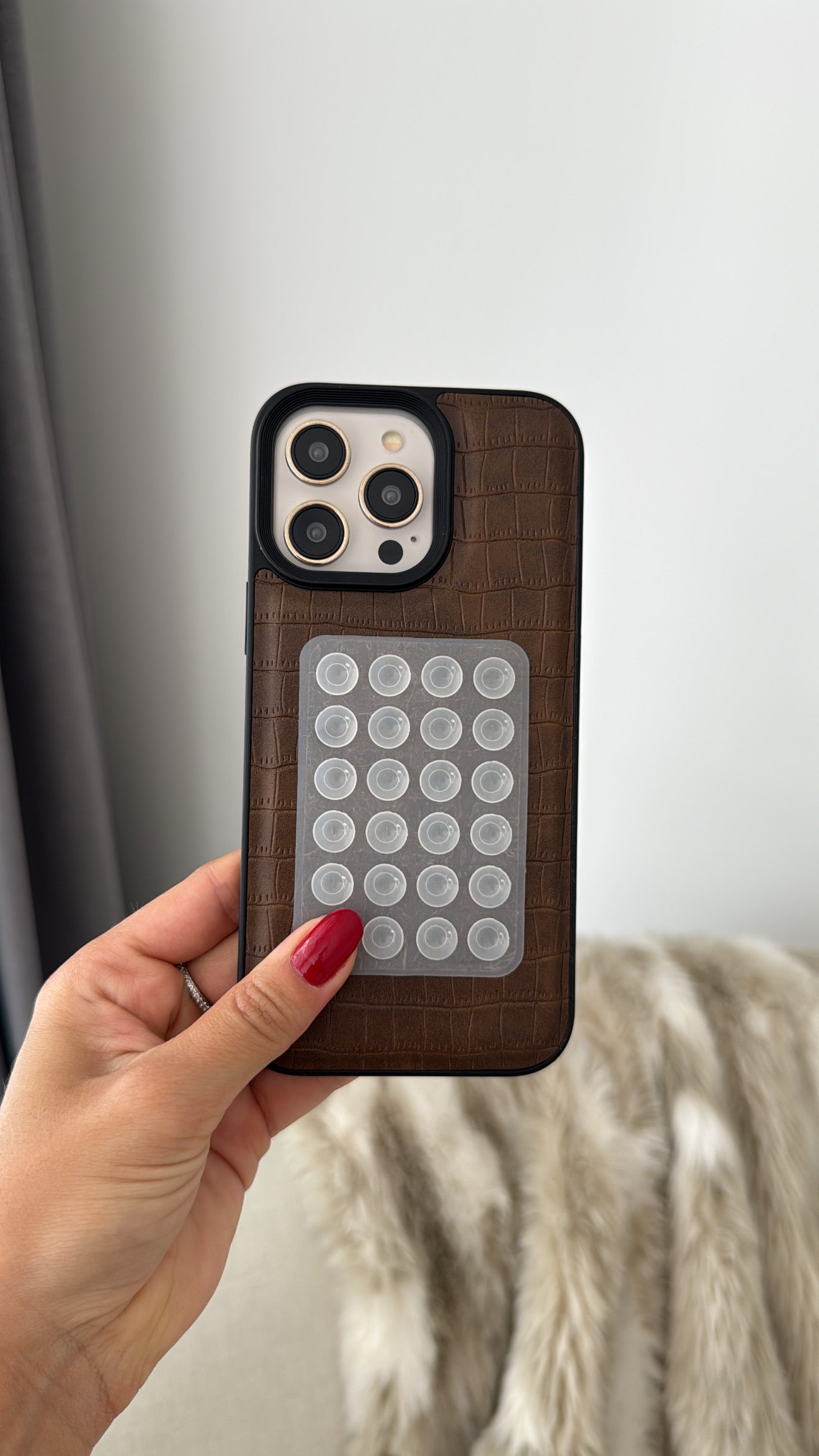 Case Leather Toffee Glow