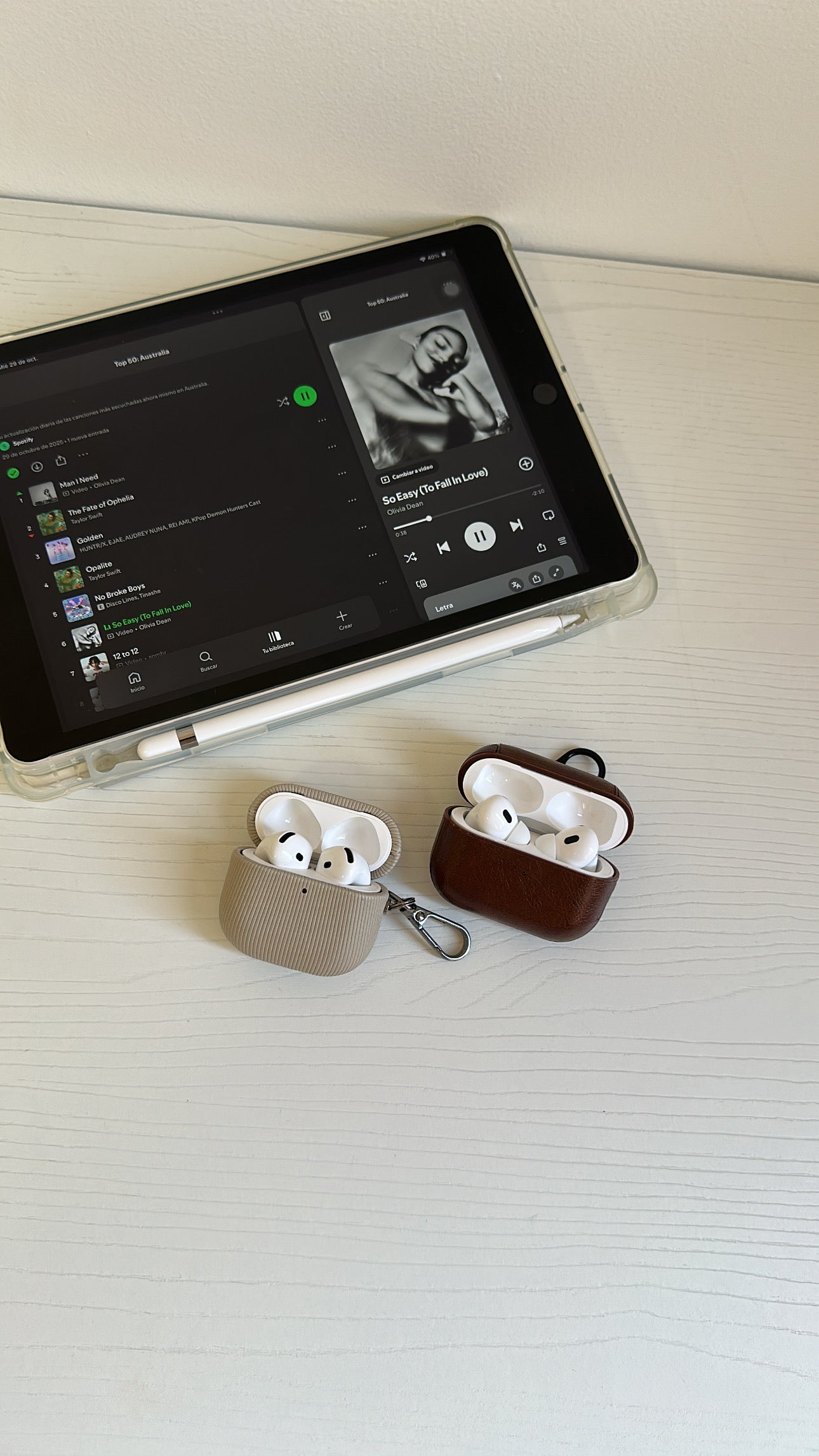 Case AirPods Taupe