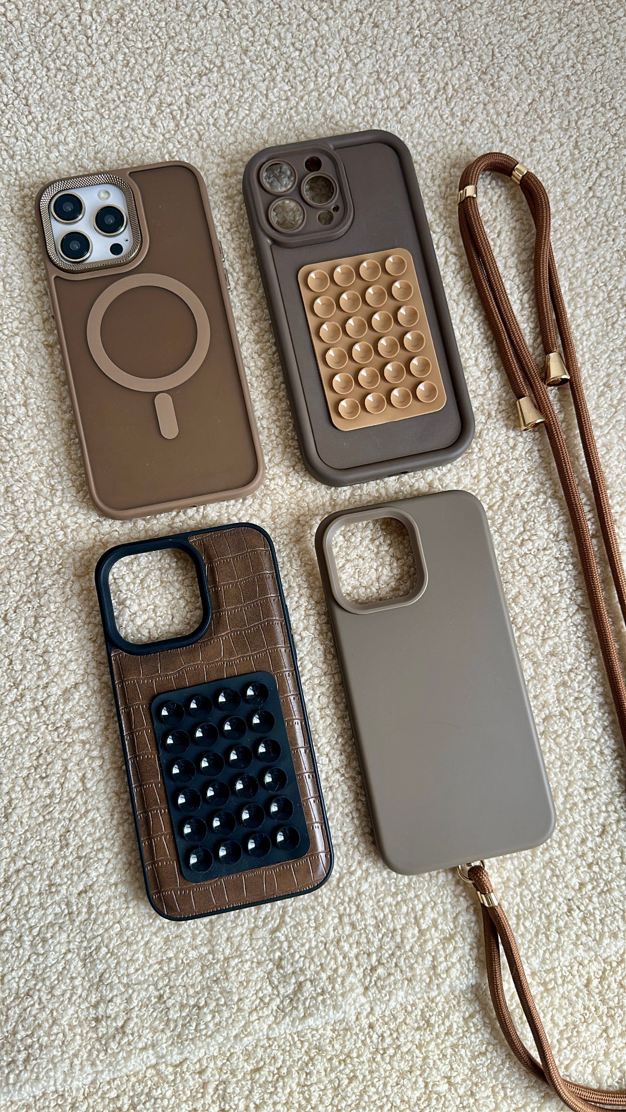 Case Leather Toffee Glow