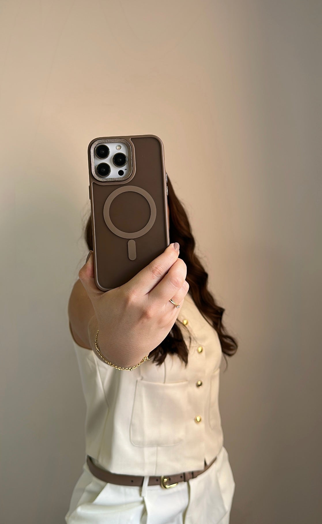 Case Magsafe Camel Mist