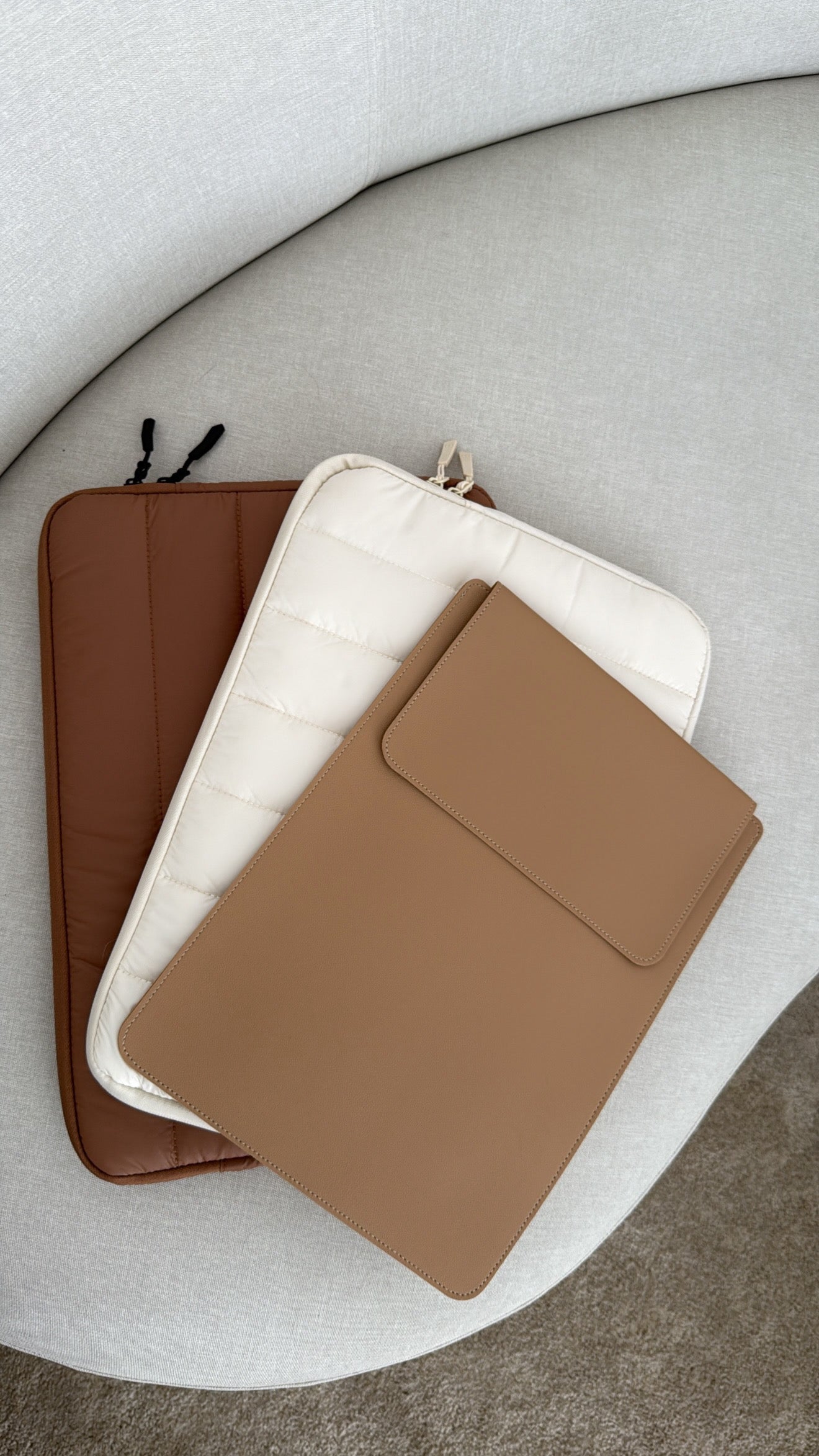 Funda Leather Capuccino