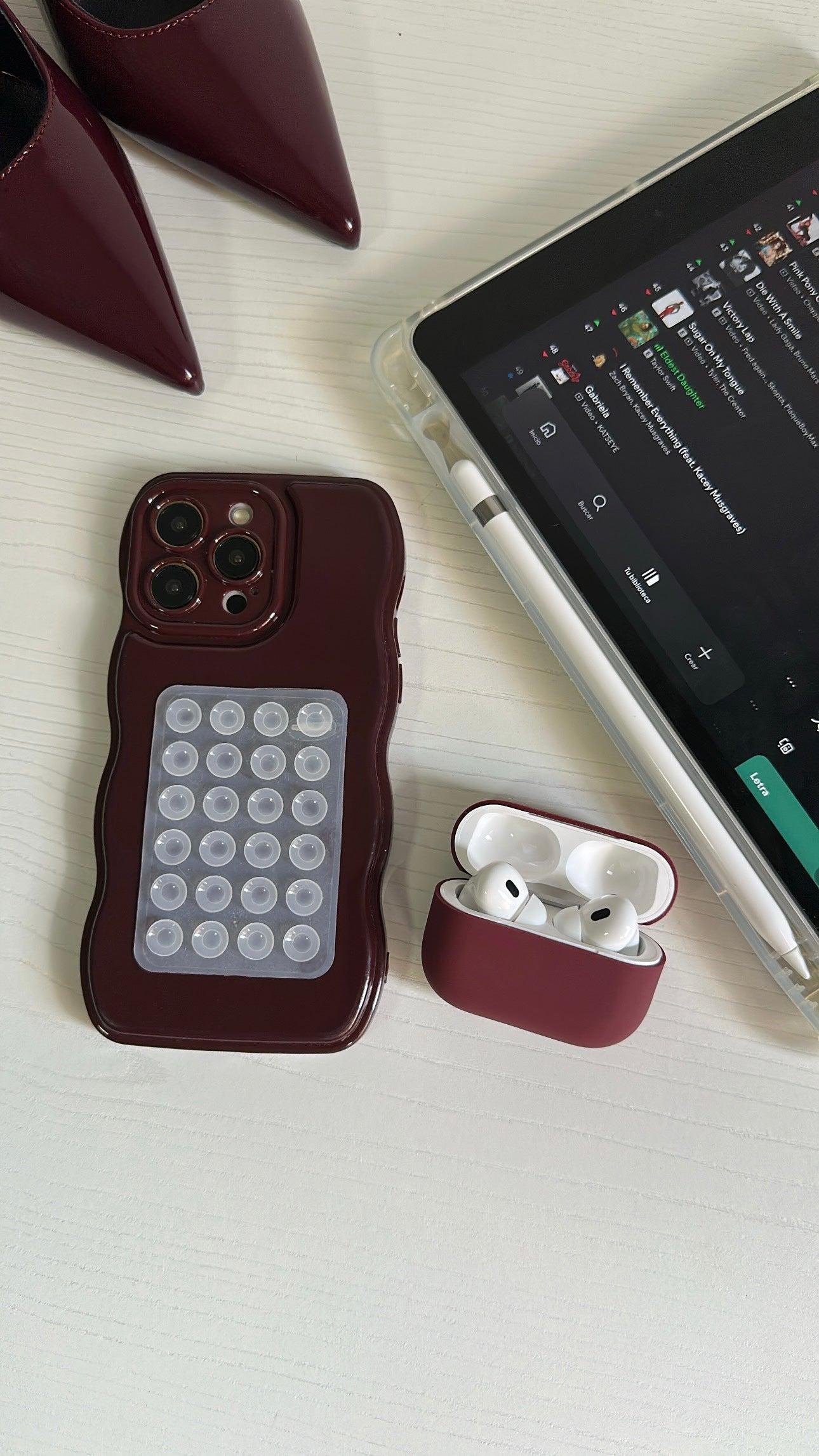 Case AirPods Cherry