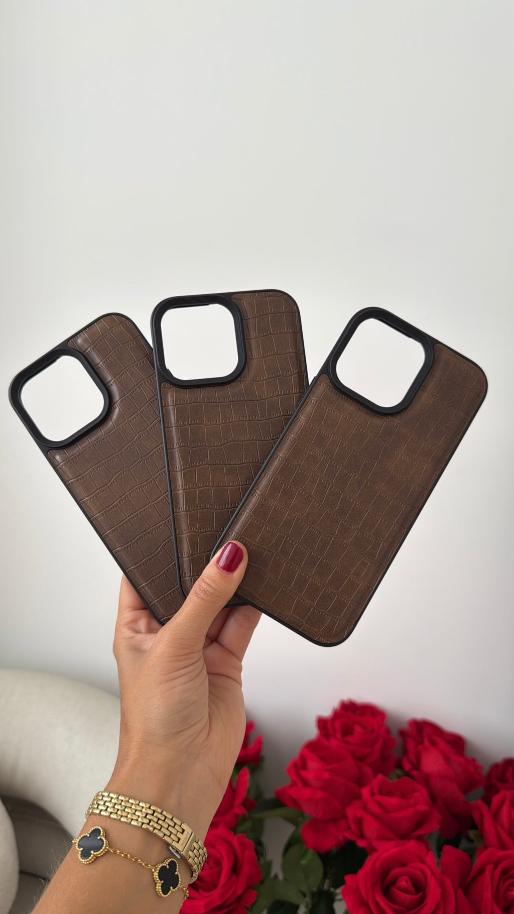 Case Leather Toffee Glow