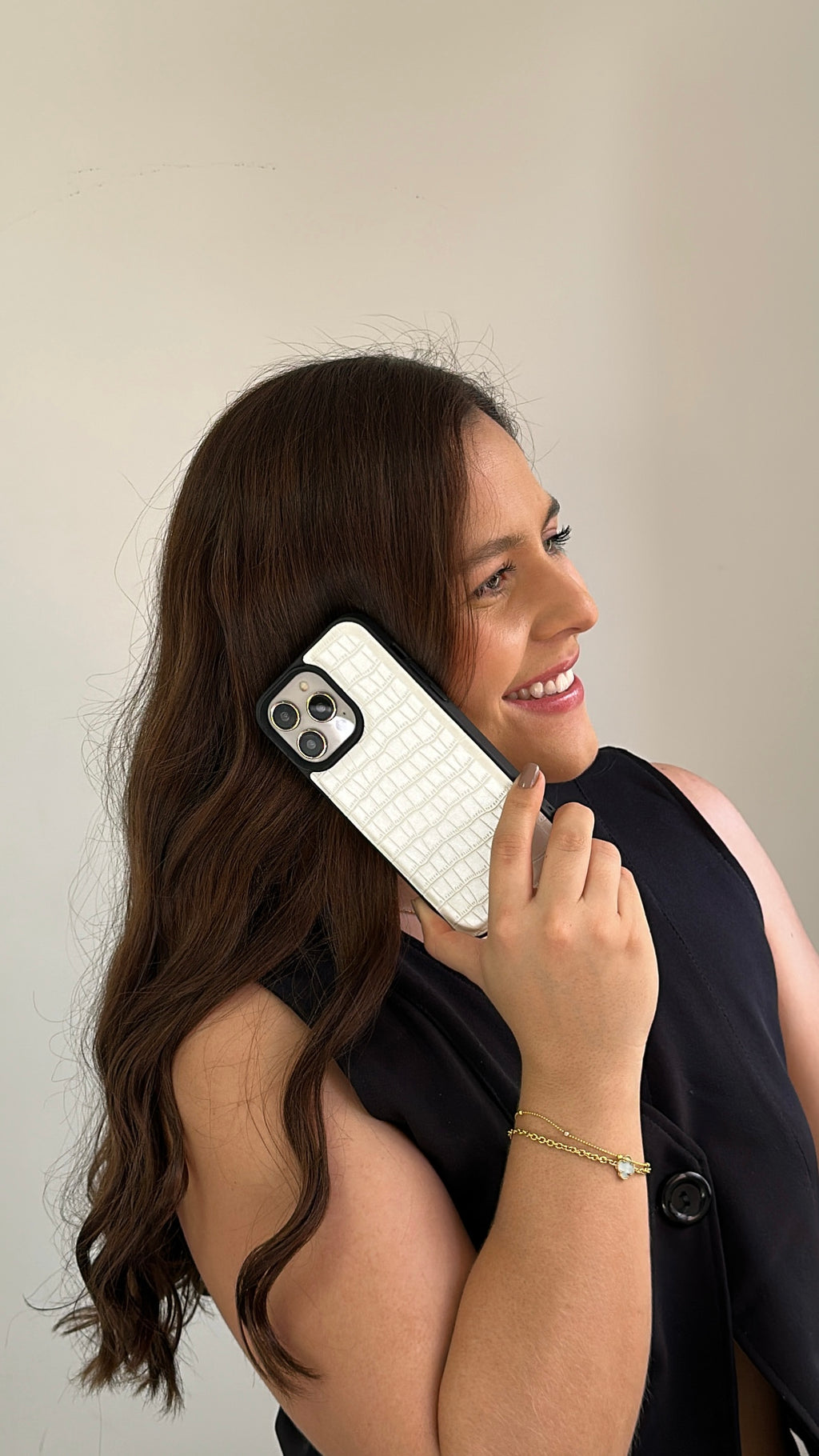 Case Leather White