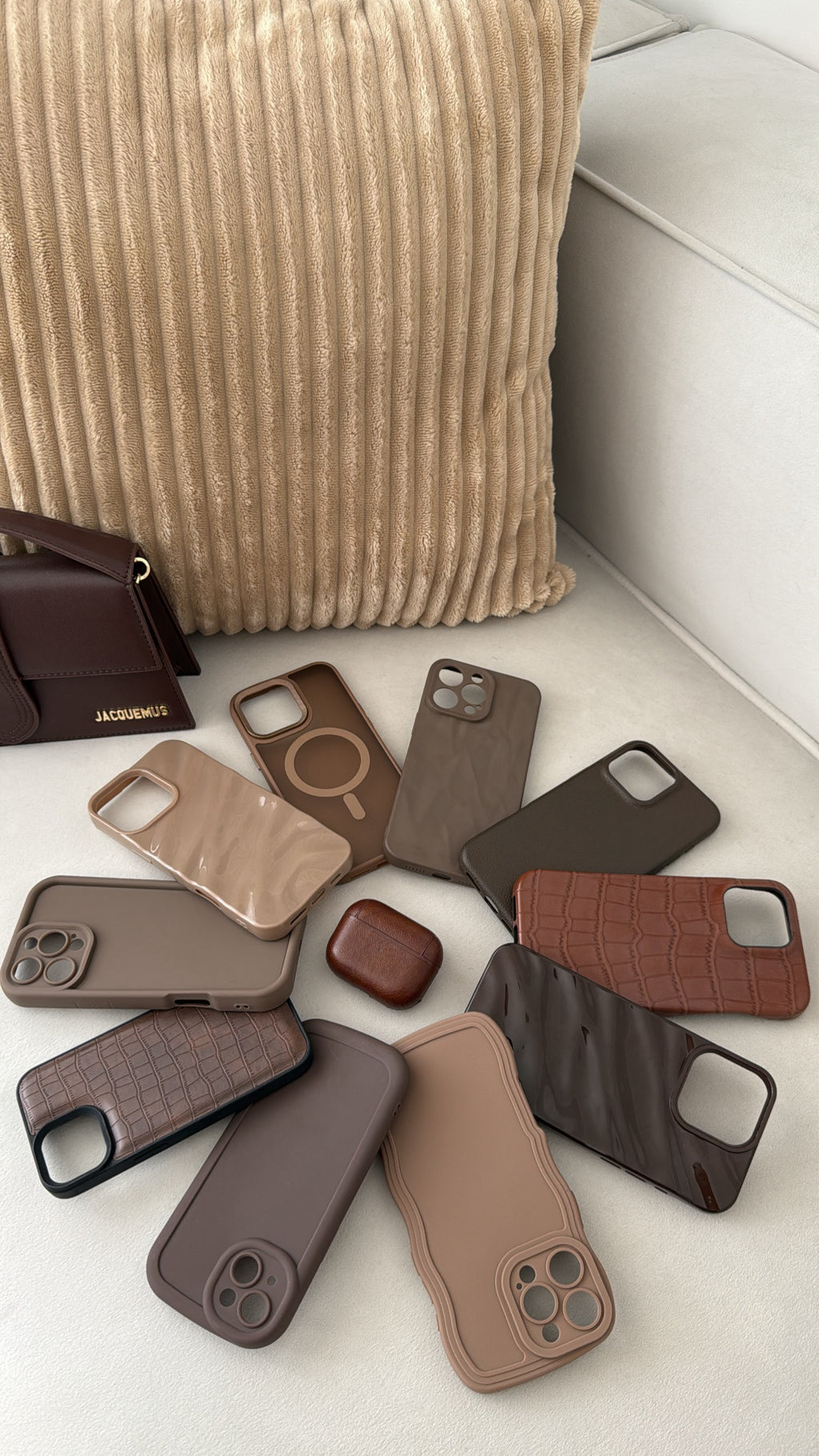 Case AirPods Walnut
