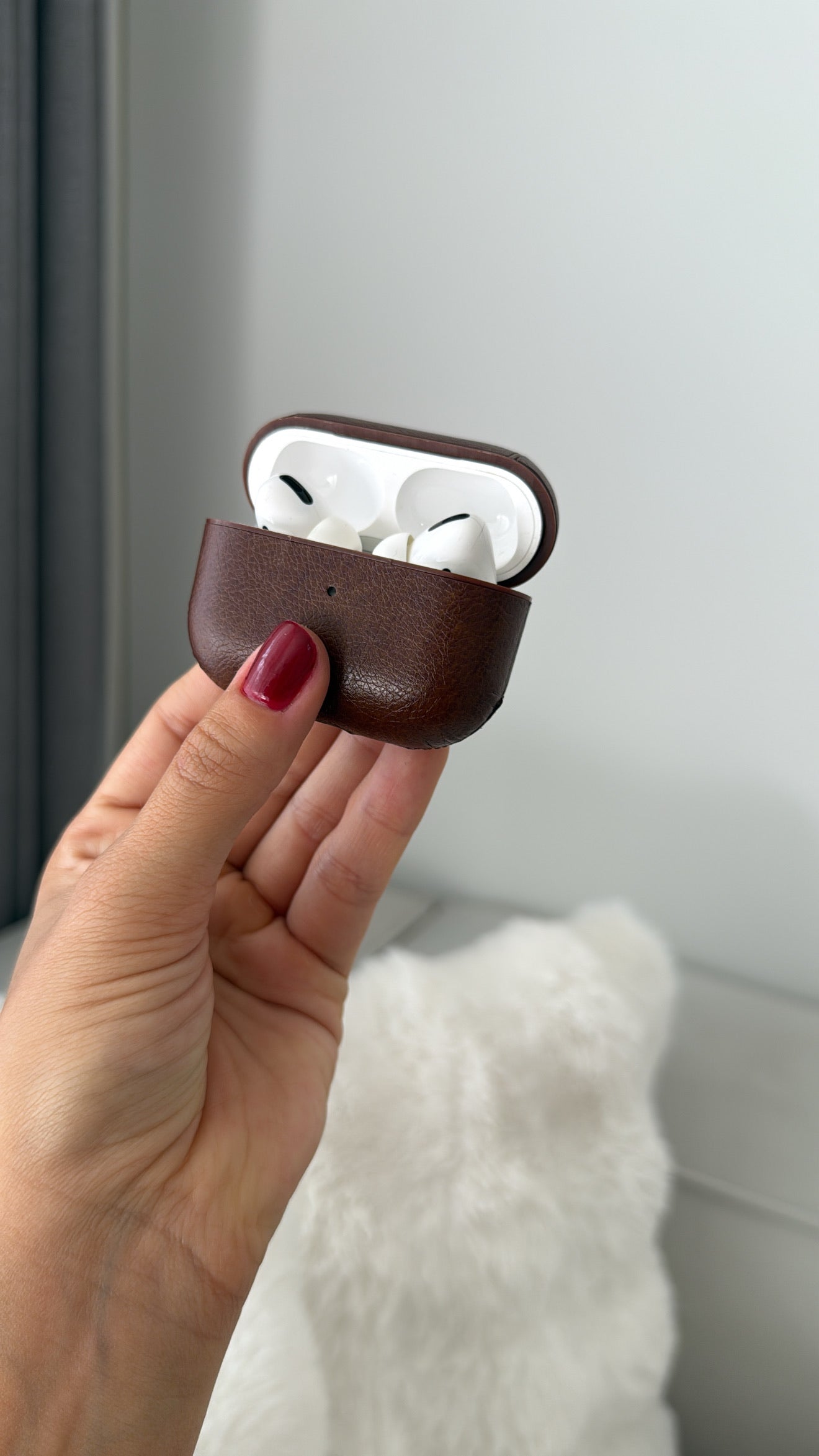 Case AirPods Walnut