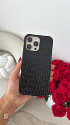 Case Leather Black Mist