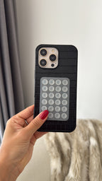 Case Leather Black Mist