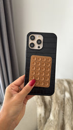 Case Leather Black Mist