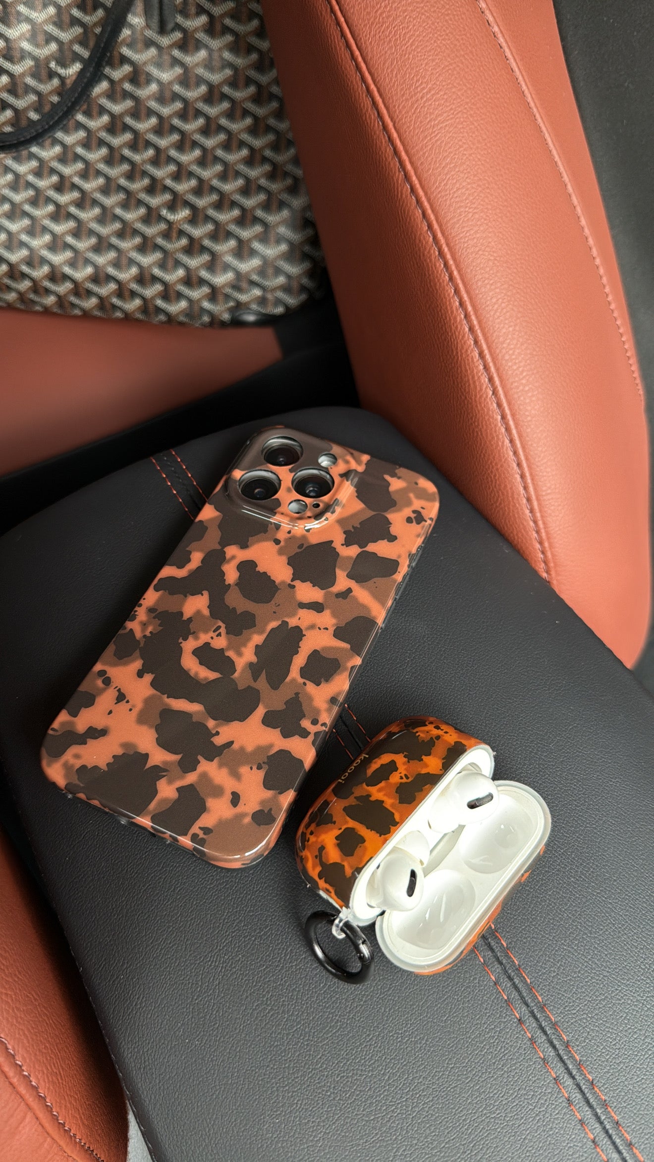 Case AirPods Leopard