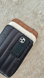 Case Leather Black Mist