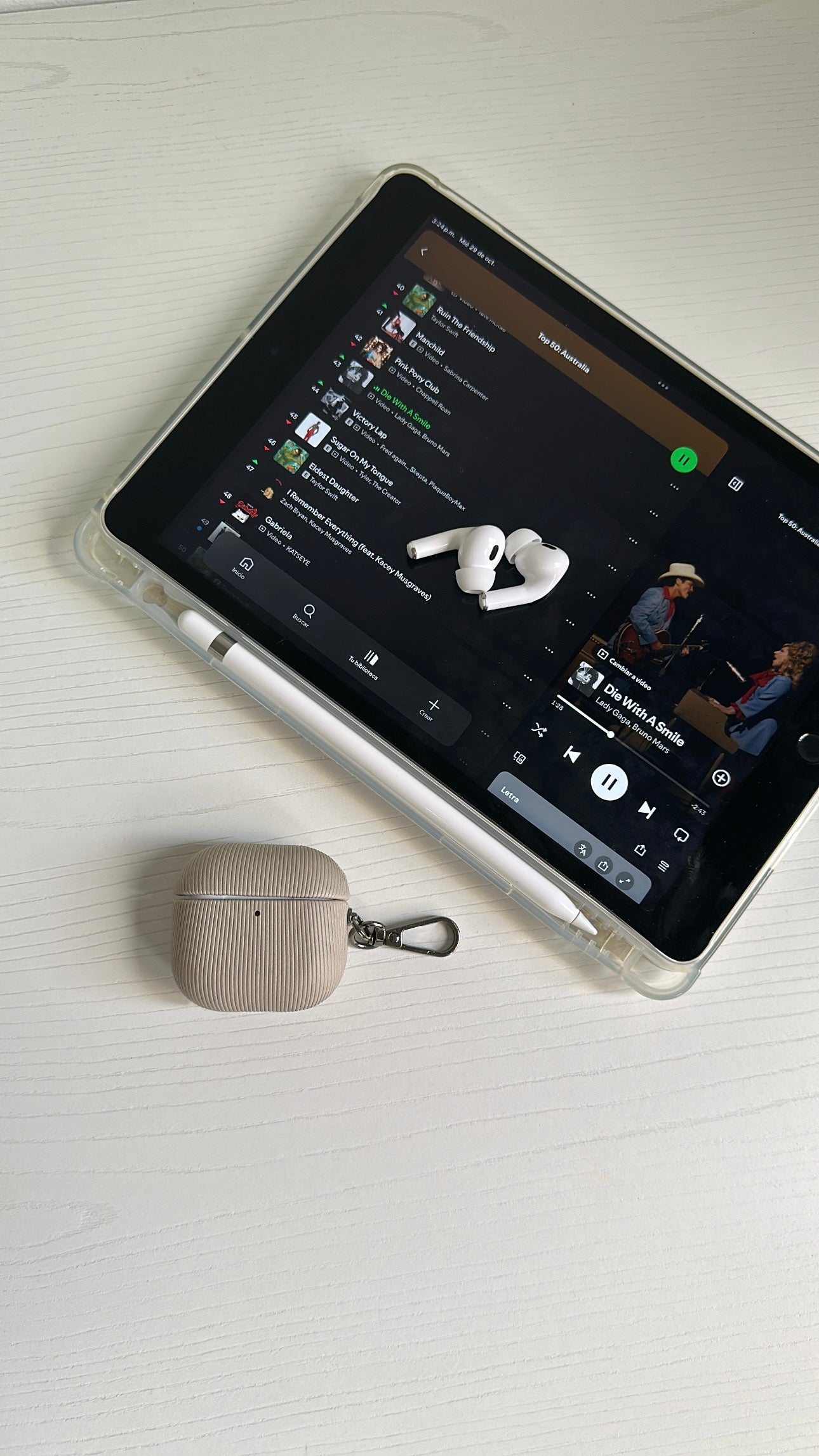 Case AirPods Taupe