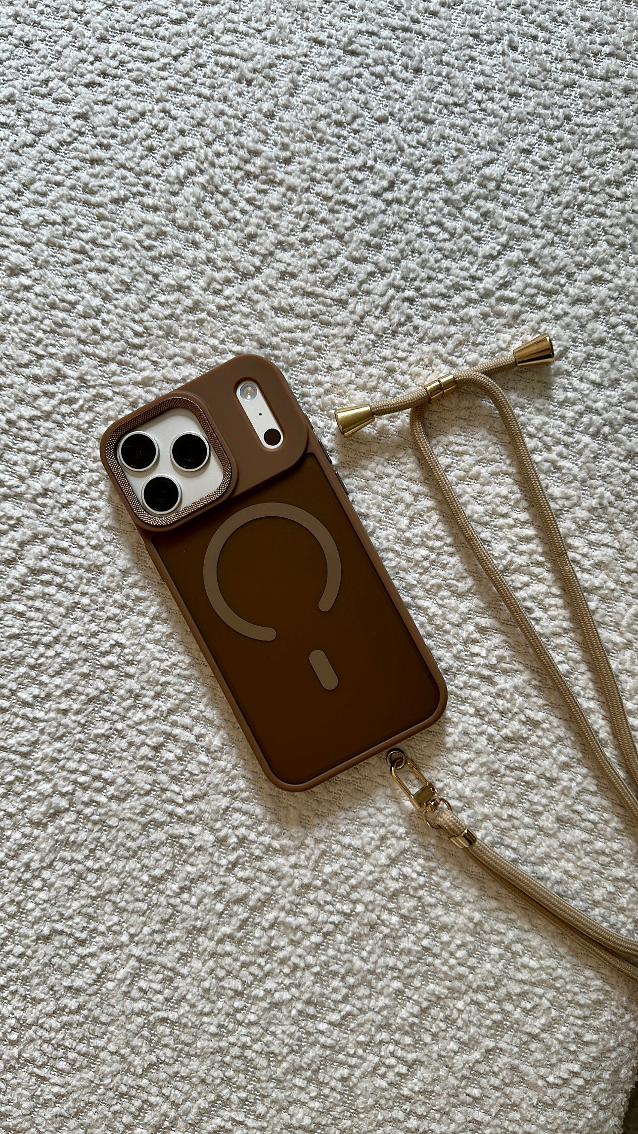 Case Magsafe Camel Mist